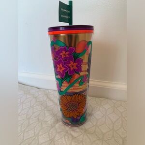 Starbucks x Rex Hamilton artist tumbler NWT